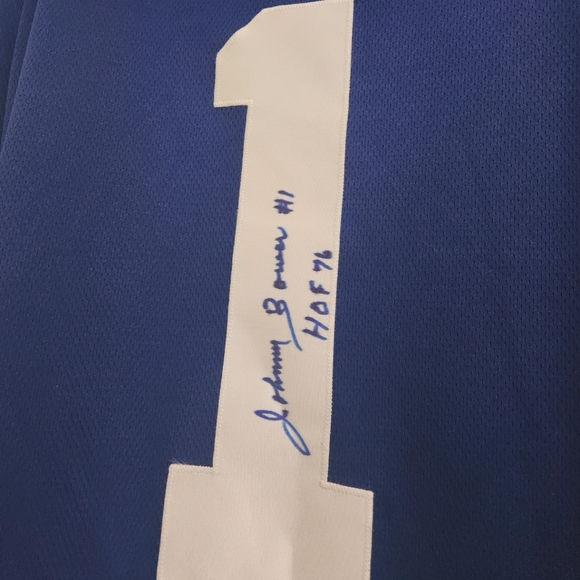 Johnny Bower Autographed Toronto Maple Leafs Jersey - Picture 3 of 8